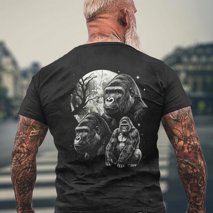 Gorilla Monkey 90年代スタイル ヴィンテージ 美学 Y2k ゴリラ メンズTシャツ バックプリント 高齢者への贈り物
