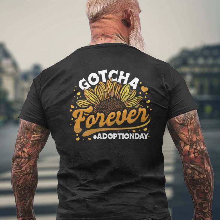 Gotcha Forever 採用発表ゴッチャの日ひまわり 長袖tシャツ メンズTシャツ バックプリント 高齢者への贈り物