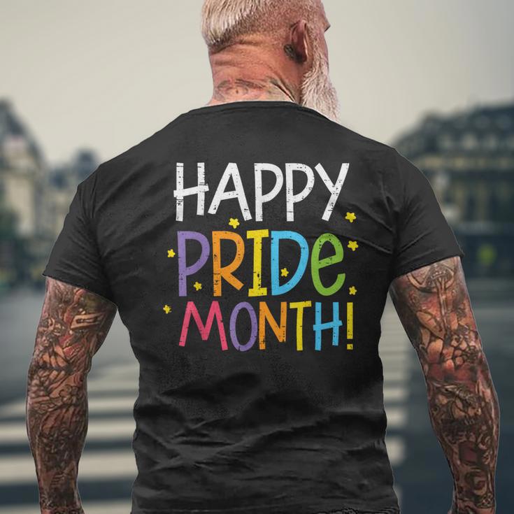 Happy Pride Month レインボー ゲイプライド アリー Lgbt メンズ レディース キッズ メンズTシャツ バックプリント 高齢者への贈り物