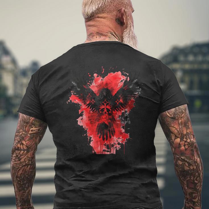 Huginiking Raven Odinsalhalla 北欧神話 メンズTシャツ バックプリント 高齢者への贈り物