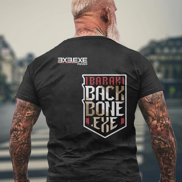 Ibaraki BackboneExe_17_中田憲一郎 メンズTシャツ バックプリント 高齢者への贈り物