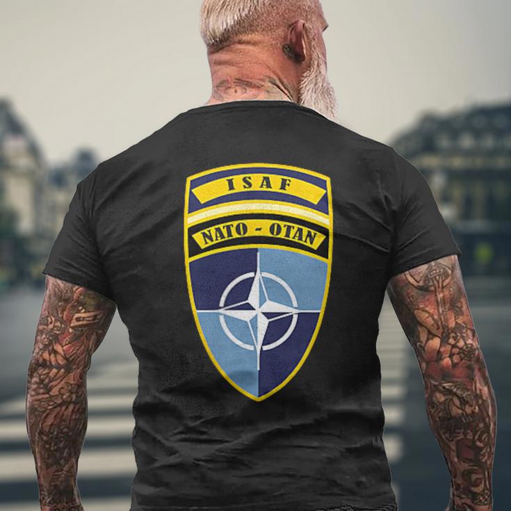 Isaf Natoパッチ メンズTシャツ バックプリント 高齢者への贈り物