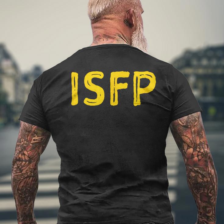 Isfp Introvert Personality Type メンズTシャツ バックプリント 高齢者への贈り物