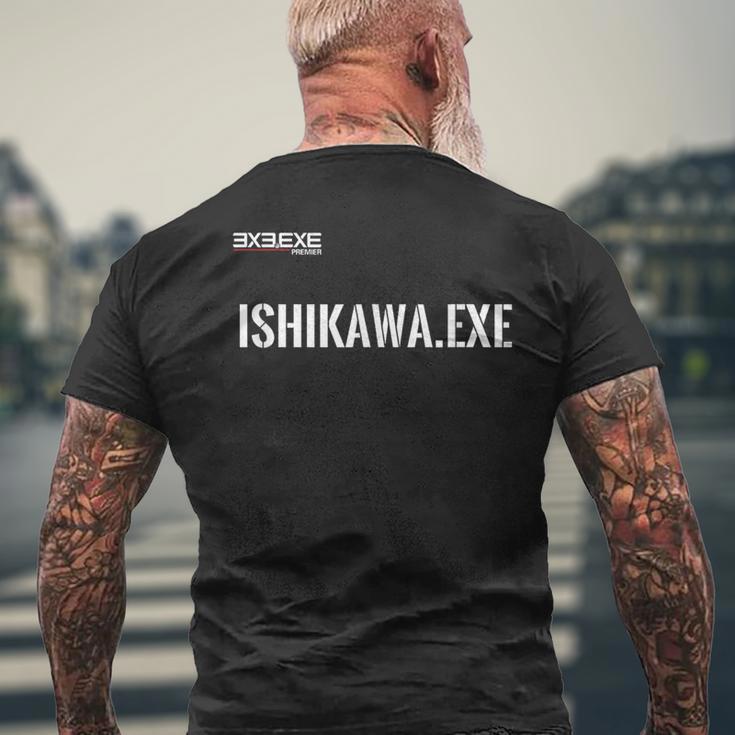 IshikawaExe_10_杉本陵 メンズTシャツ バックプリント 高齢者への贈り物