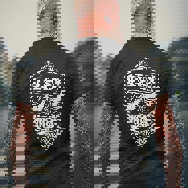 It's A Gerry Thing ギフト メンズTシャツ バックプリント 高齢者への贈り物