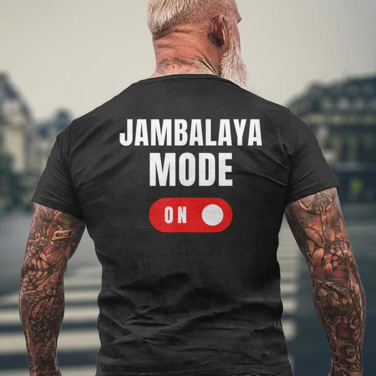Jambalaya モード 面白い文字 食べ物愛好家に最適 スープ ユーモア メンズTシャツ バックプリント 高齢者への贈り物