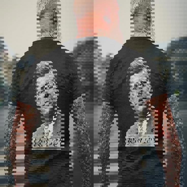 Jfk シャツ ケネディtシャツ Kennedy 100 Years Jfk 100 メンズTシャツ バックプリント 高齢者への贈り物