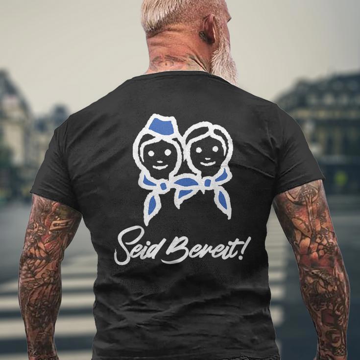 Jung Pioneers Ddr Germanyeid Ready Jung Pioneer メンズTシャツ バックプリント 高齢者への贈り物