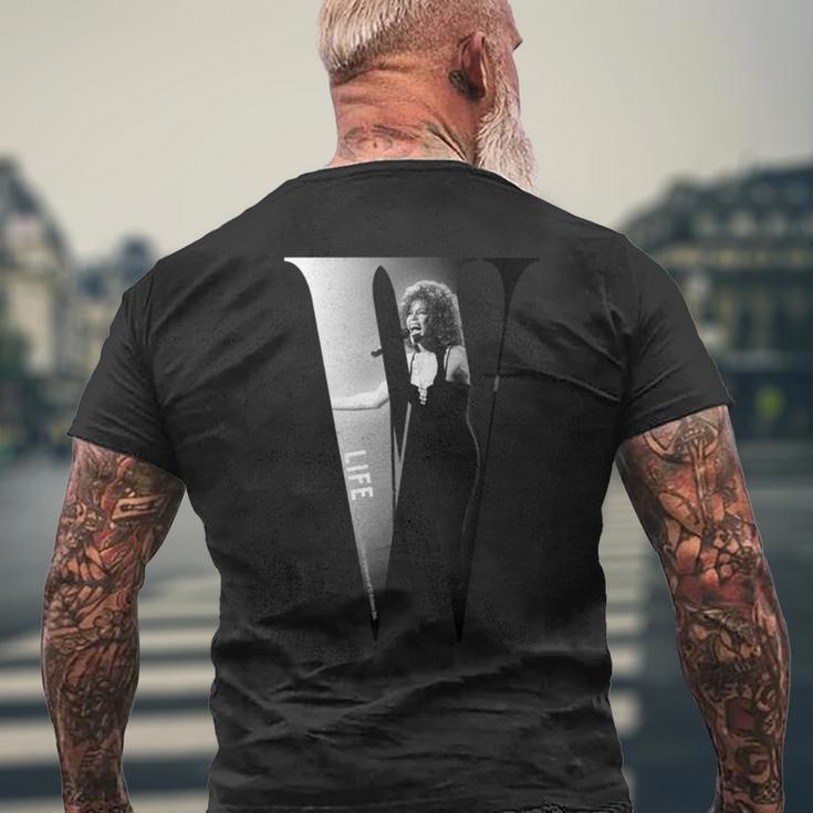 Life Picture Collection _ ホイットニー ヒューストン1 長袖tシャツ メンズTシャツ バックプリント 高齢者への贈り物