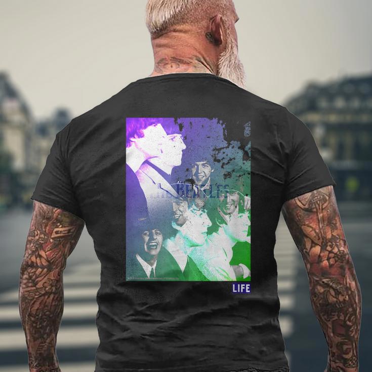 Life Picture Collection ビートルズ7 メンズTシャツ バックプリント 高齢者への贈り物