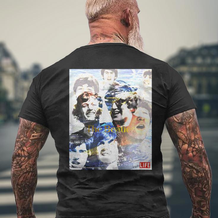 Life Picture Collection ビートルズ8 メンズTシャツ バックプリント 高齢者への贈り物