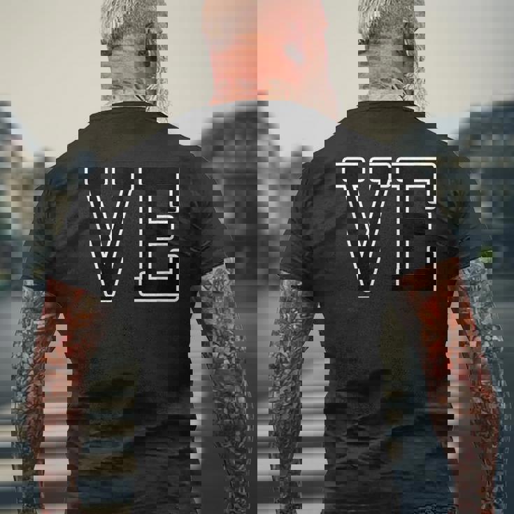 Love ラブ（リンク ペア コーディネート）Ve【親子 家族 恋人 カップル】ルック ファッション 英字 メンズTシャツ バックプリント 高齢者への贈り物