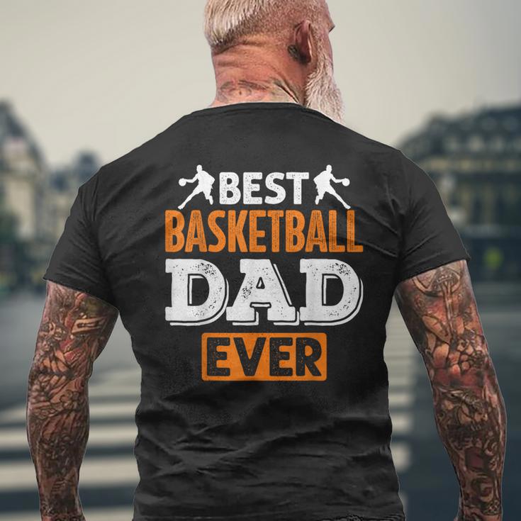 Miglior Papà Di Basket Mai T-shirt da uomo con stampa posteriore Regalos para ancianos