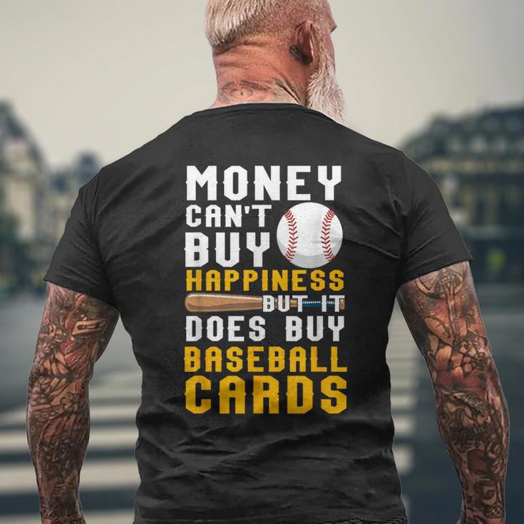 Money Can Buy 野球カード 面白い野球愛好家ファン メンズTシャツ バックプリント 高齢者への贈り物