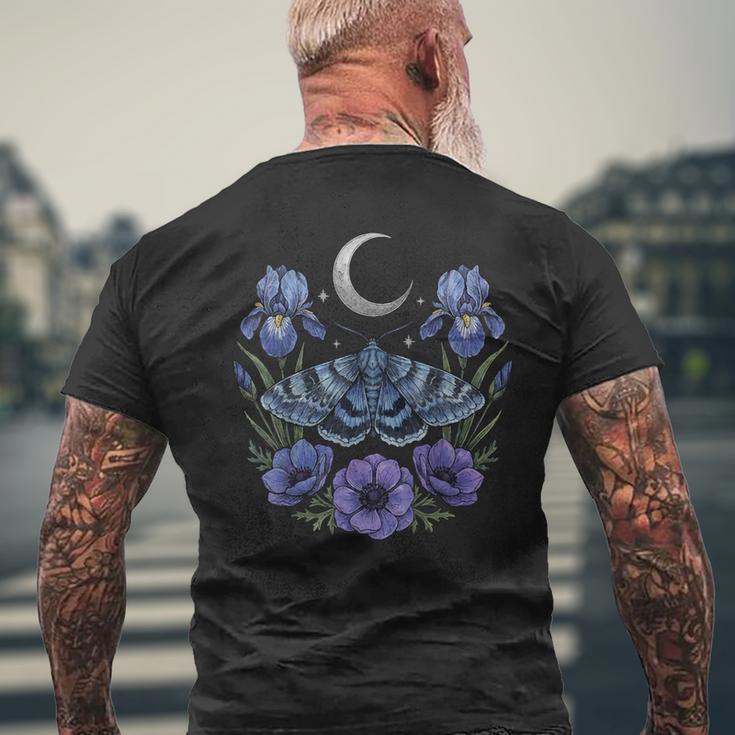Moth Goblincore Aesthetic Cottagecore Men's T-shirt Back Print Gifts for Old Men