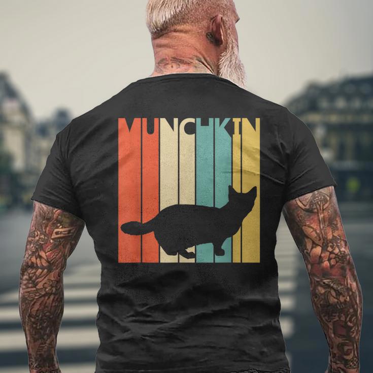Munchkin マンチカン ネコ メンズTシャツ バックプリント 高齢者への贈り物