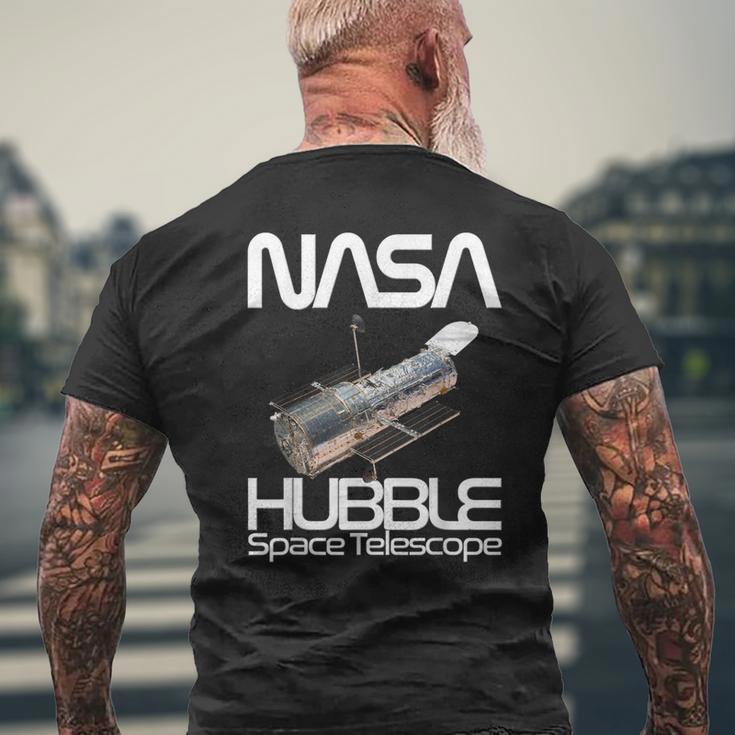 Nasa ハッブル望遠鏡 宇宙探検 メンズTシャツ バックプリント 高齢者への贈り物