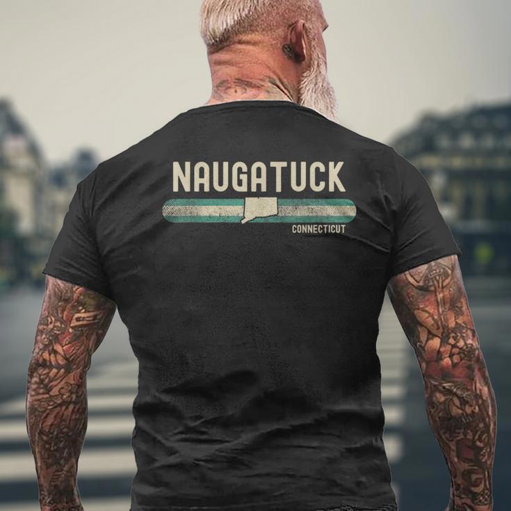 Naugatuck Ct メンズTシャツ バックプリント 高齢者への贈り物
