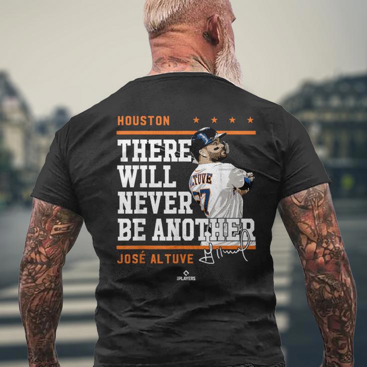 Never Be Another Jose Altuve Houston Mlbpa メンズTシャツ バックプリント 高齢者への贈り物