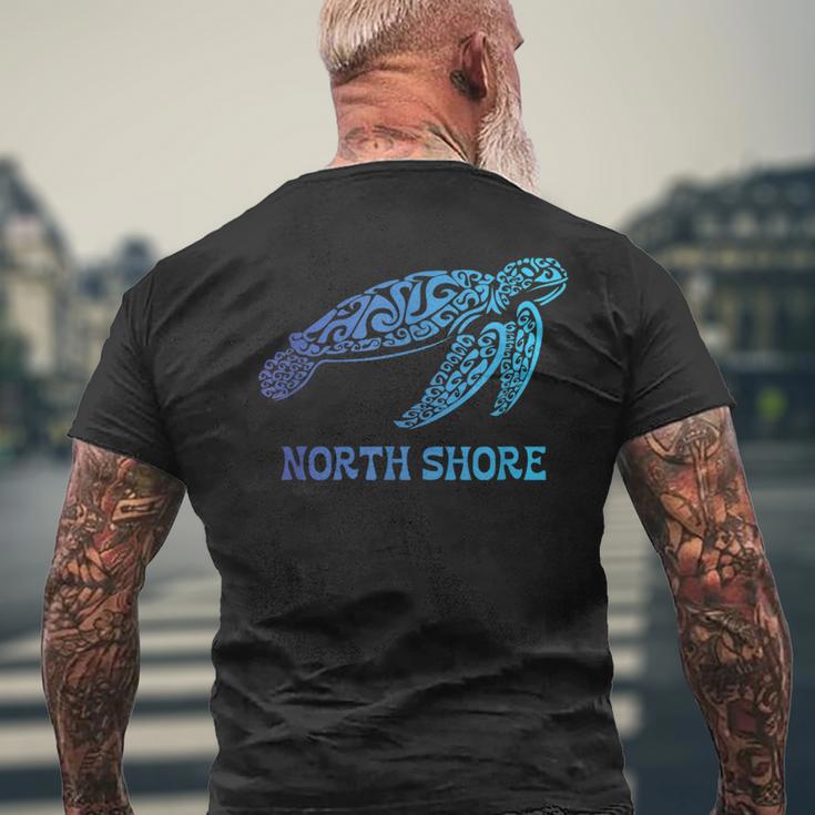 Northhore ハワイ ハワイアン ウミガメ タトゥー トライバルビーチ メンズTシャツ バックプリント 高齢者への贈り物