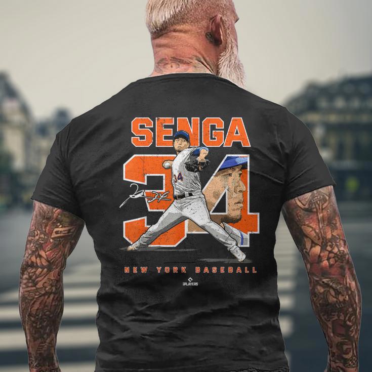 Number And Portrait Kodaienga New York Mlbpa メンズTシャツ バックプリント 高齢者への贈り物