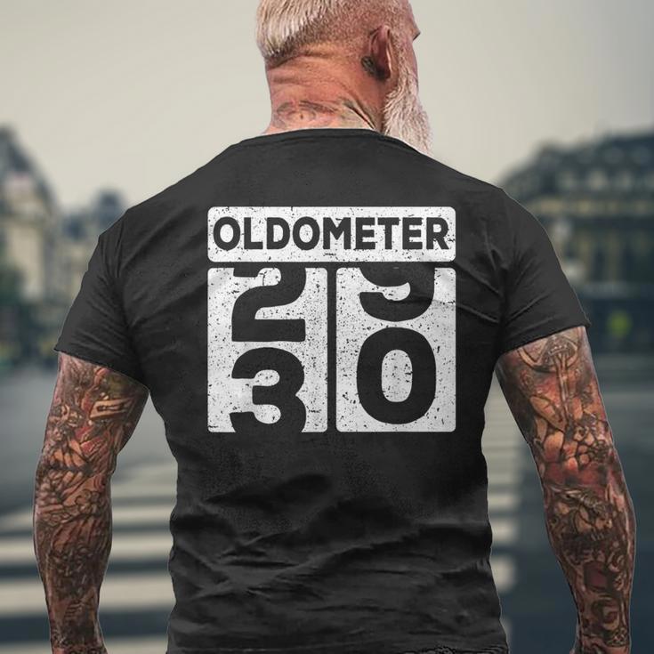 Oldometer 29-30 メンズTシャツ バックプリント 高齢者への贈り物