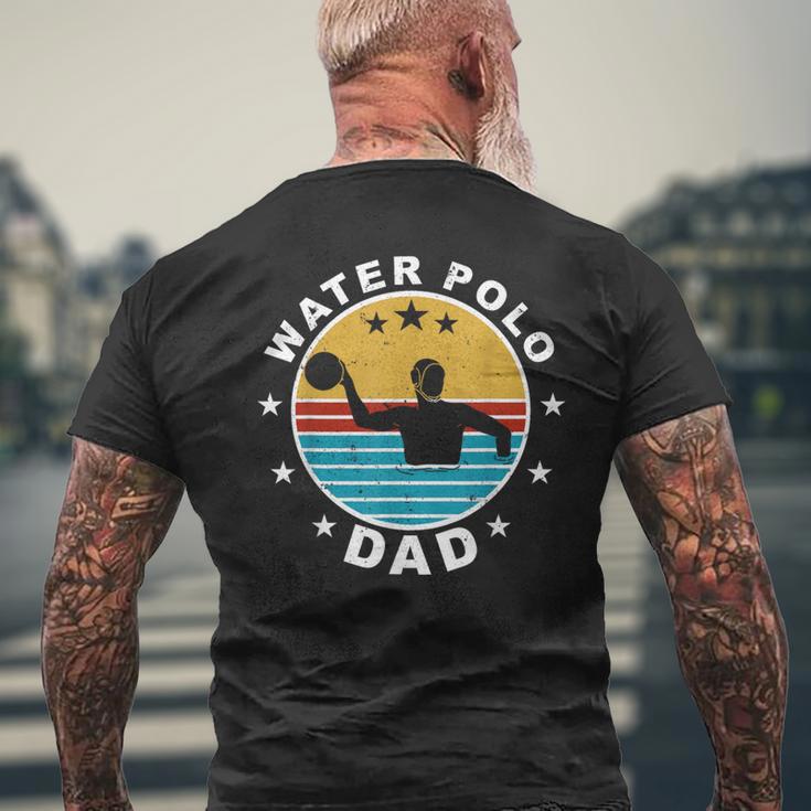 Pallanuotista Papà Acqua Pallanuoto Giocatore Di Pallanuoto T-shirt da uomo con stampa posteriore Regalos para ancianos