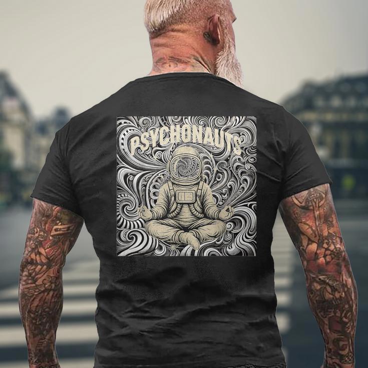 Psychonaut サイケデリック メンズTシャツ バックプリント 高齢者への贈り物