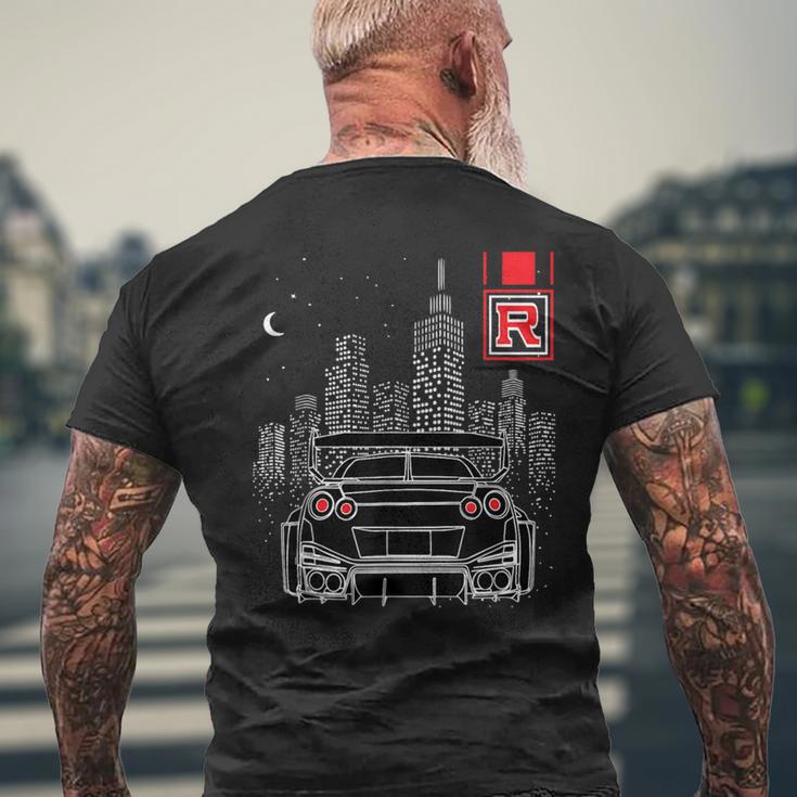 Rhw Citytreet Racing Iconicportcar Gt R 35 Jdm ミームコイン メンズTシャツ バックプリント 高齢者への贈り物