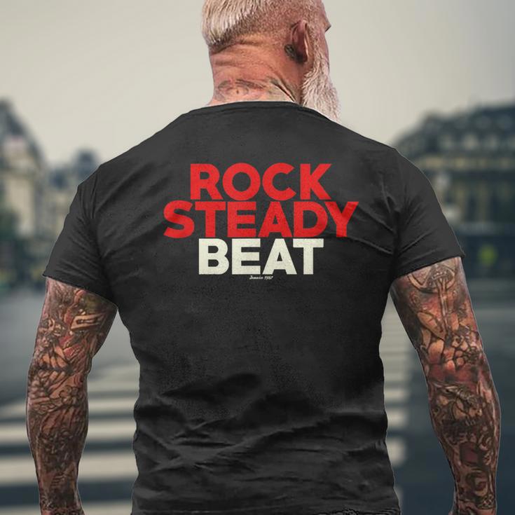 Rockteady Beat Jamaica 1967 ジャマイカ ロックステディ レゲエ スカ Music メンズTシャツ バックプリント 高齢者への贈り物
