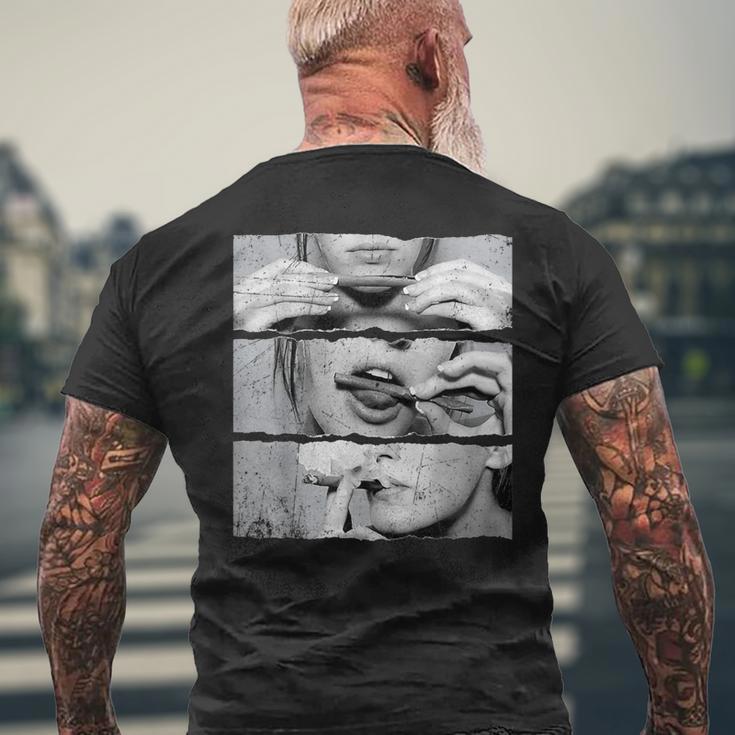 Roll It Lick Itmoke It マリファナポットウィードメンズtシャツ メンズTシャツ バックプリント 高齢者への贈り物