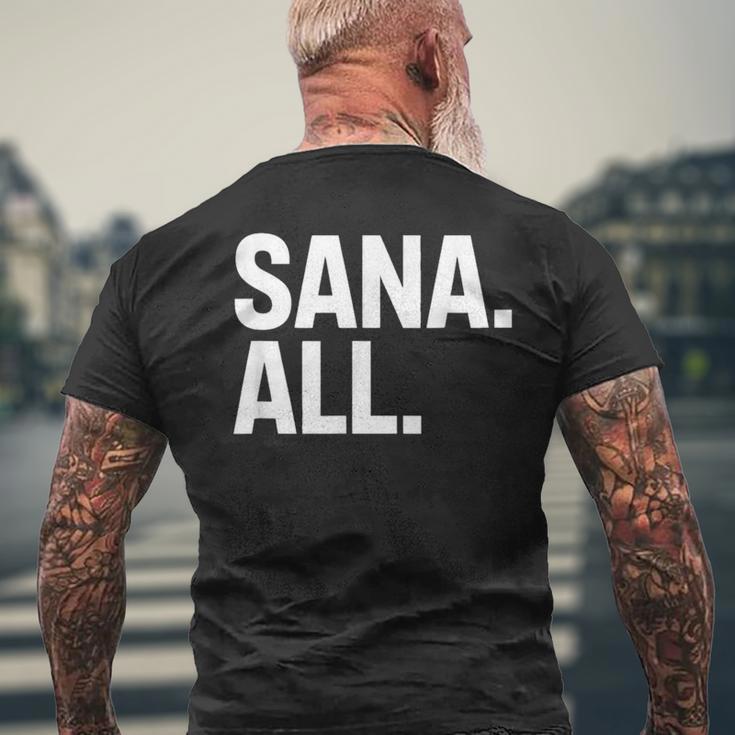 Sana All Filipinolang Phrase Pinoy Meme レディース メンズ メンズTシャツ バックプリント 高齢者への贈り物