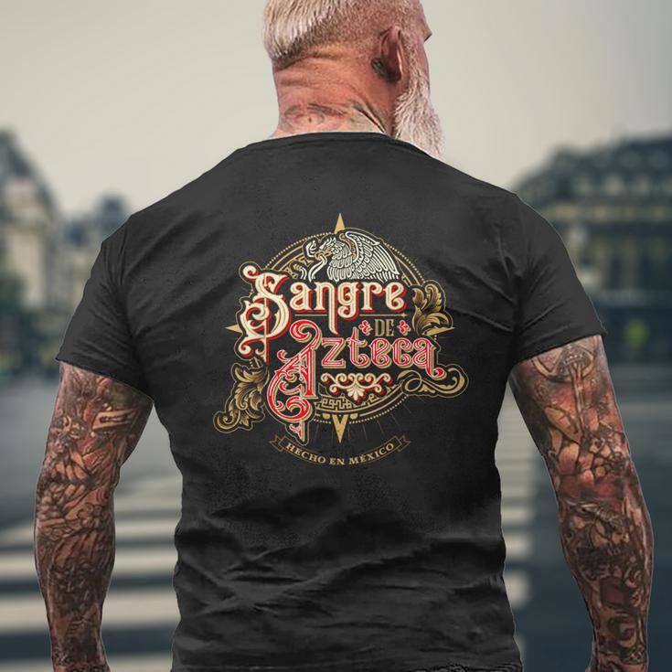 Sangre Azteca Mexican Pride Mexico Badass Mexicans Latinx メンズTシャツ バックプリント 高齢者への贈り物