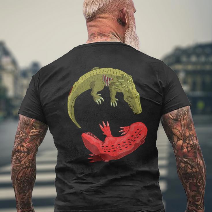 Scp-939Scp-682Cp ファンデーション メンズTシャツ バックプリント 高齢者への贈り物