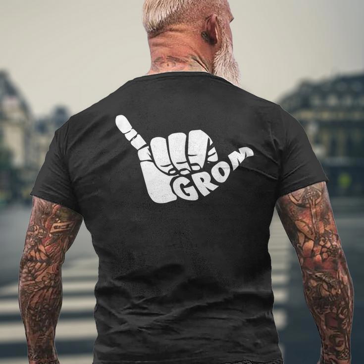 Shaka Gromintage Retrourfer メンズTシャツ バックプリント 高齢者への贈り物