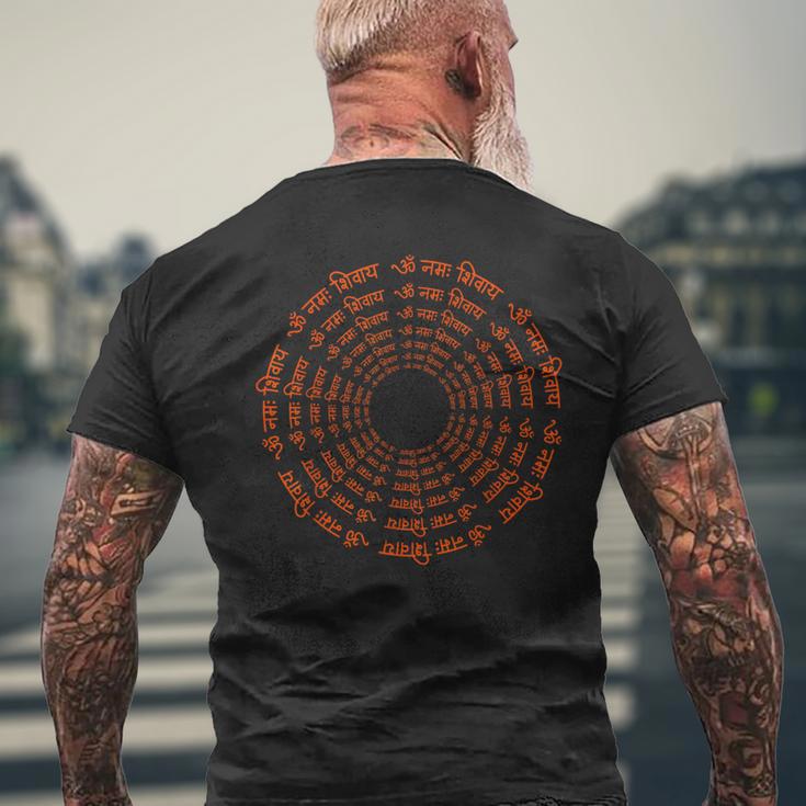 Shivahankar Mahahivratri Om Namahahivaya Hindu メンズTシャツ バックプリント 高齢者への贈り物