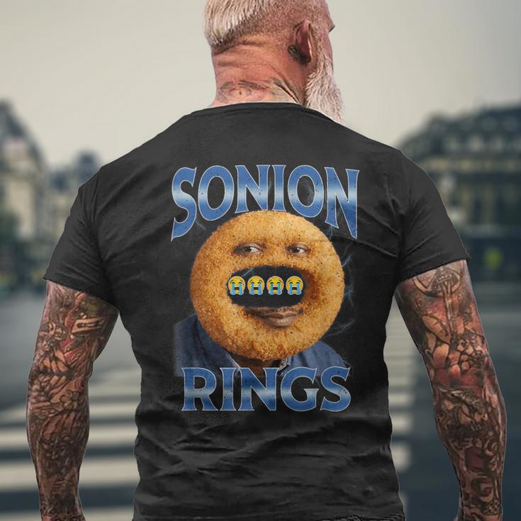 Sonion Ringson Onion Meme Bootlegスタイル メンズTシャツ バックプリント 高齢者への贈り物