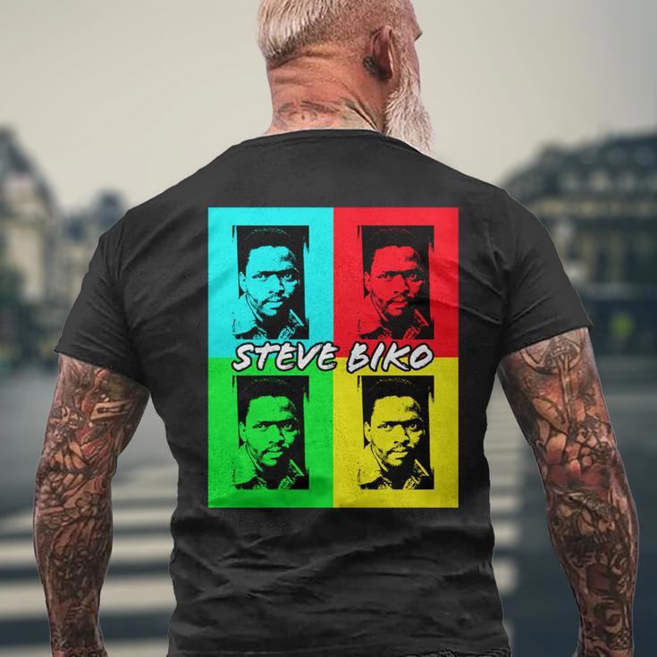 Steve Biko 長袖tシャツ メンズTシャツ バックプリント 高齢者への贈り物