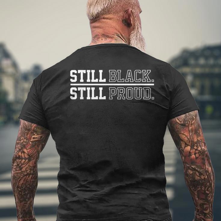 Still Proud African Power 民族権 引用デザイナー メンズTシャツ バックプリント 高齢者への贈り物