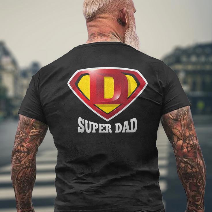Super Dad Happy Father's Day Best Father メンズTシャツ バックプリント 高齢者への贈り物
