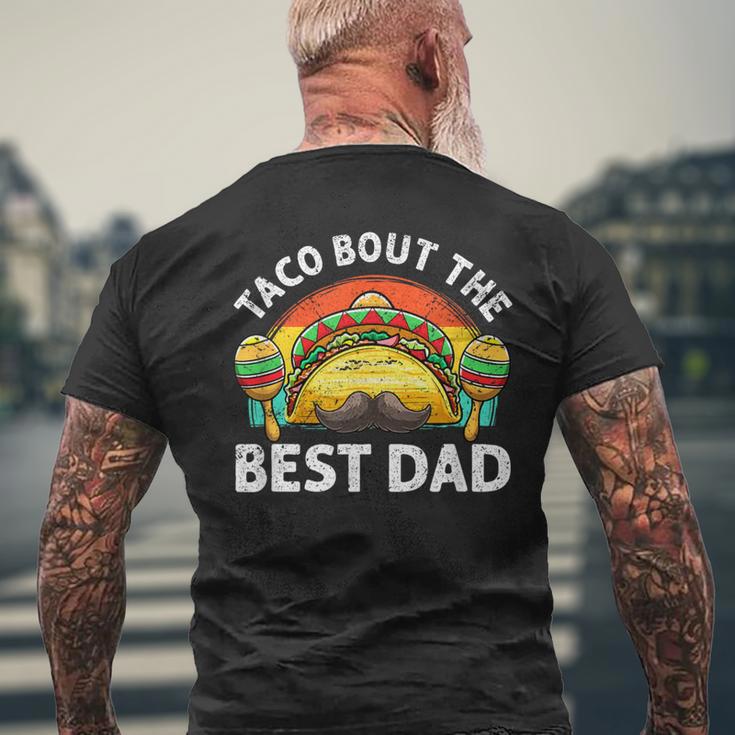 Taco Bout The Best Dad Ever 父の日 メンズTシャツ バックプリント 高齢者への贈り物