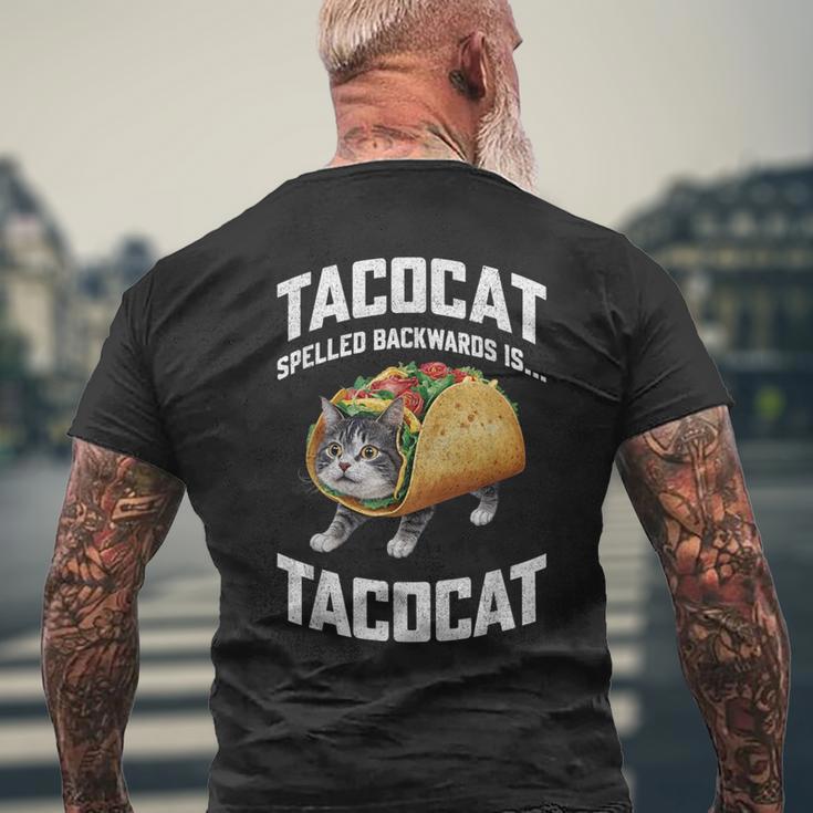 Tacocatpelled Backward Is Tacocat シャツ タコキャット好き メンズTシャツ バックプリント 高齢者への贈り物