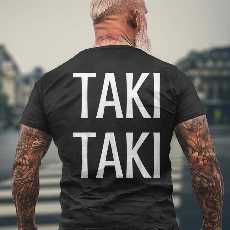 Taki Rumba レディース メンズ ギフト メンズTシャツ バックプリント 高齢者への贈り物