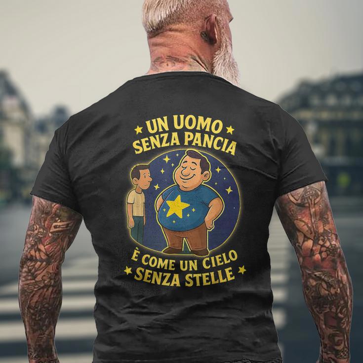 Un Uomoenza Pancia È Come Un Cieloenzatelle Per Papà T-shirt da uomo con stampa posteriore Regalos para ancianos