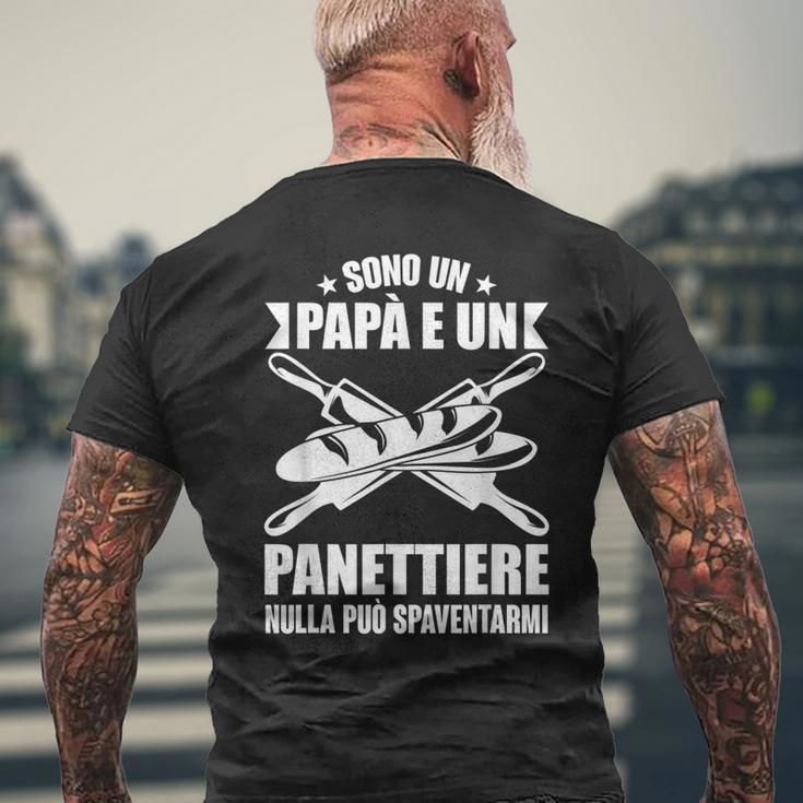 Uomo Baker Divertente Detto Panettiere Fornaio Papà E Panettiere T-shirt da uomo con stampa posteriore Regalos para ancianos