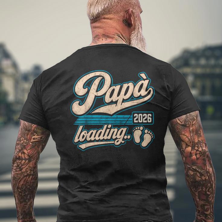Uomo Papà Loading 2026 Futuro Papà Divertente T-shirt da uomo con stampa posteriore Regalos para ancianos