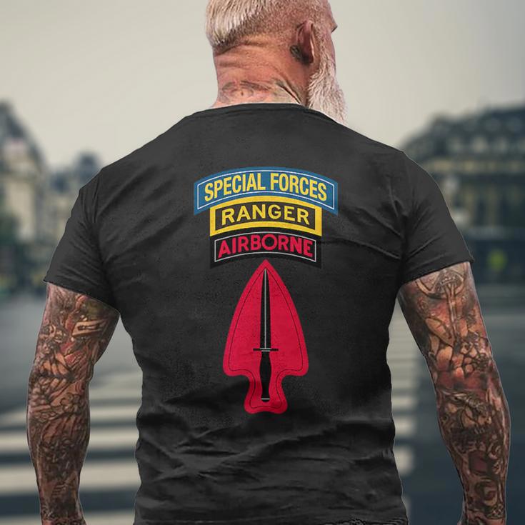 Usasoc シャツ デルタフォース レンジャーsfタブfod-D クラシック メンズTシャツ バックプリント 高齢者への贈り物