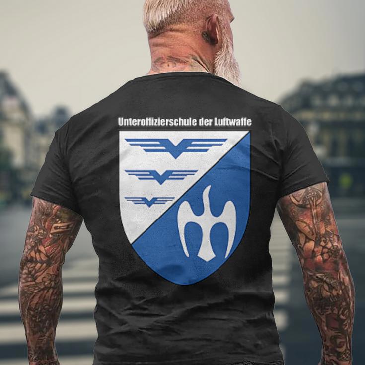 Uslw 空軍コーポレートスクール空軍クレスト メンズTシャツ バックプリント 高齢者への贈り物