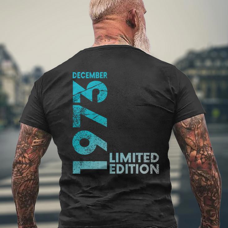 Vintage 50 Birthday I Limited Edition December 1973 長袖tシャツ メンズTシャツ バックプリント 高齢者への贈り物