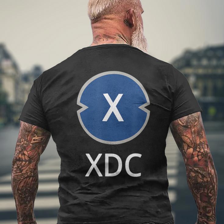 Xinfin 暗号通貨 Xdc暗号コイン メンズTシャツ バックプリント 高齢者への贈り物